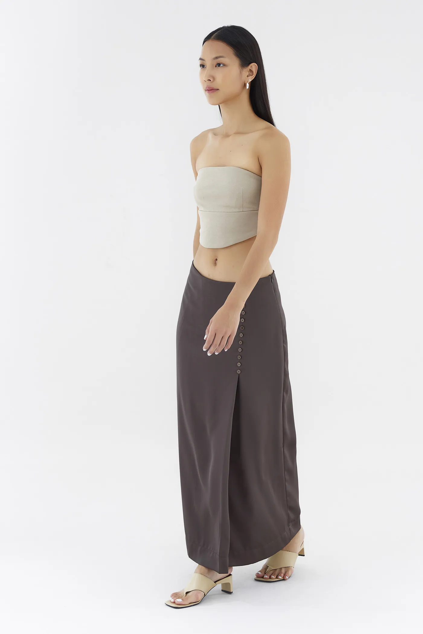 Maeve Mid-Rise Straight Skirt