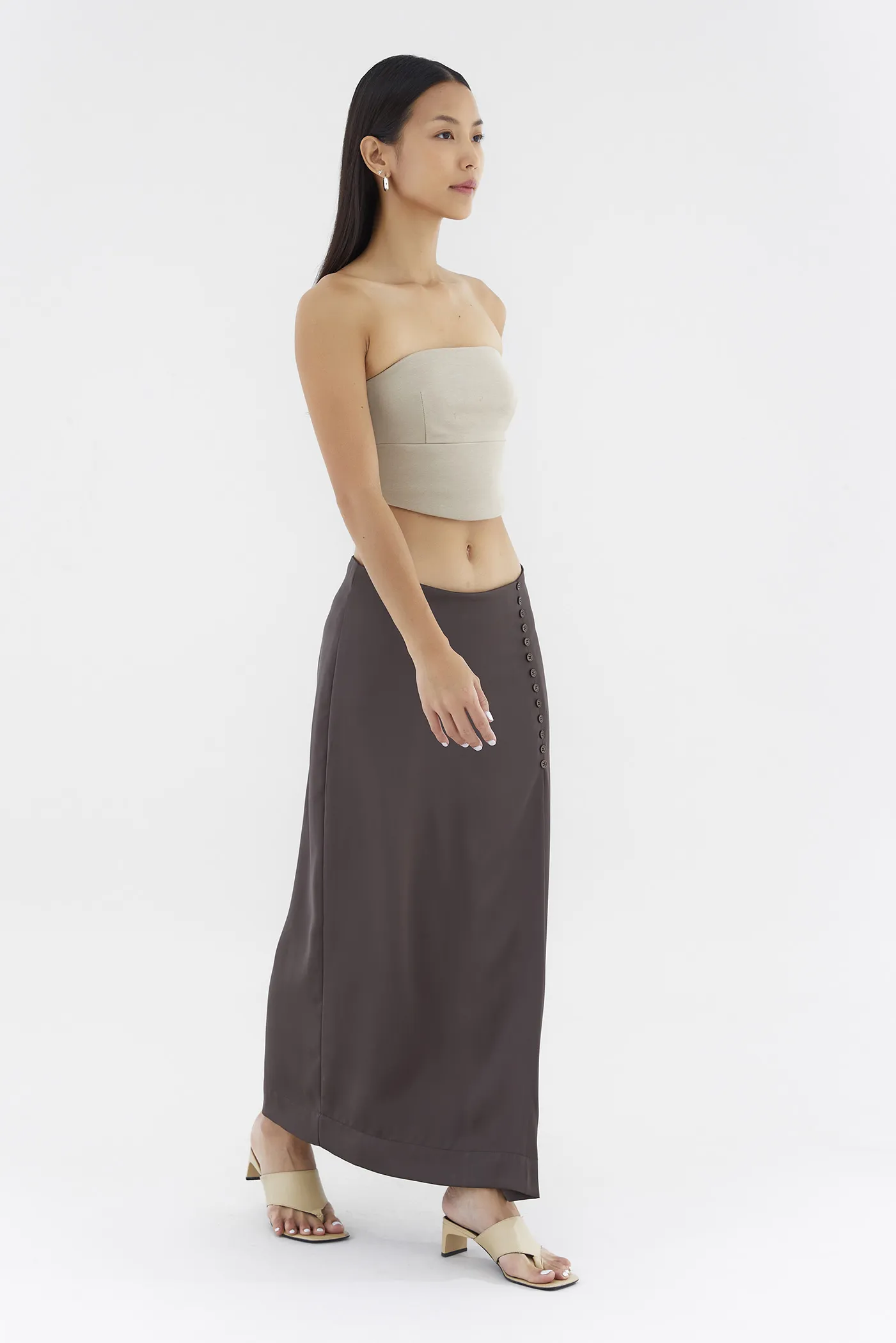 Maeve Mid-Rise Straight Skirt