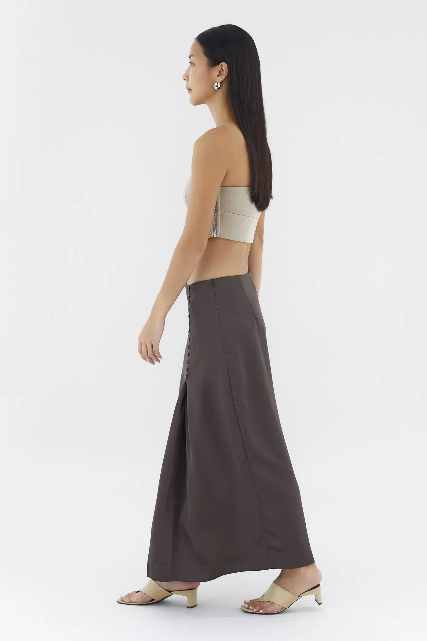 Maeve Mid-Rise Straight Skirt