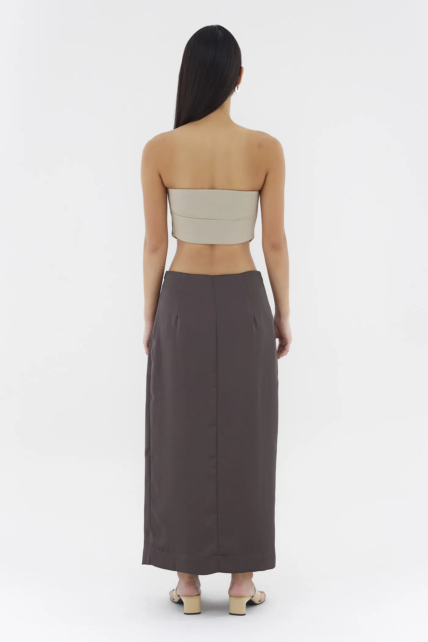 Maeve Mid-Rise Straight Skirt