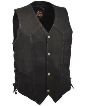 Milwaukee Performance Side Lace Basic Denim Vest 3X