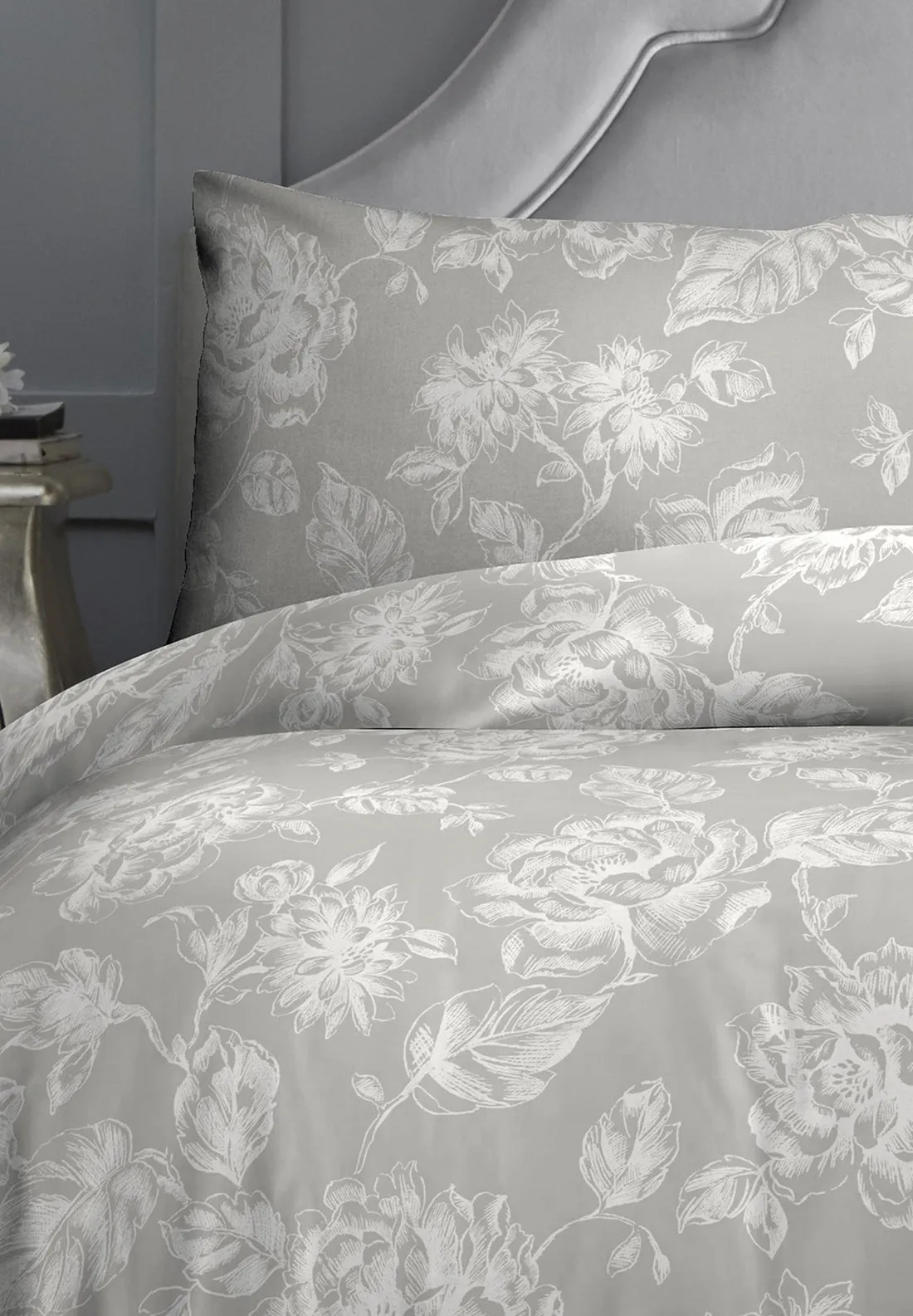 Mimi Duvet Cover Set - Grey