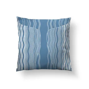 Moby Whale Throw Pillow