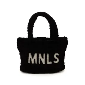 Monnalisa Logo Black Bag For Girl