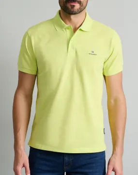 NAVY&GREEN POLO SHIRT-CUSTOM FIT