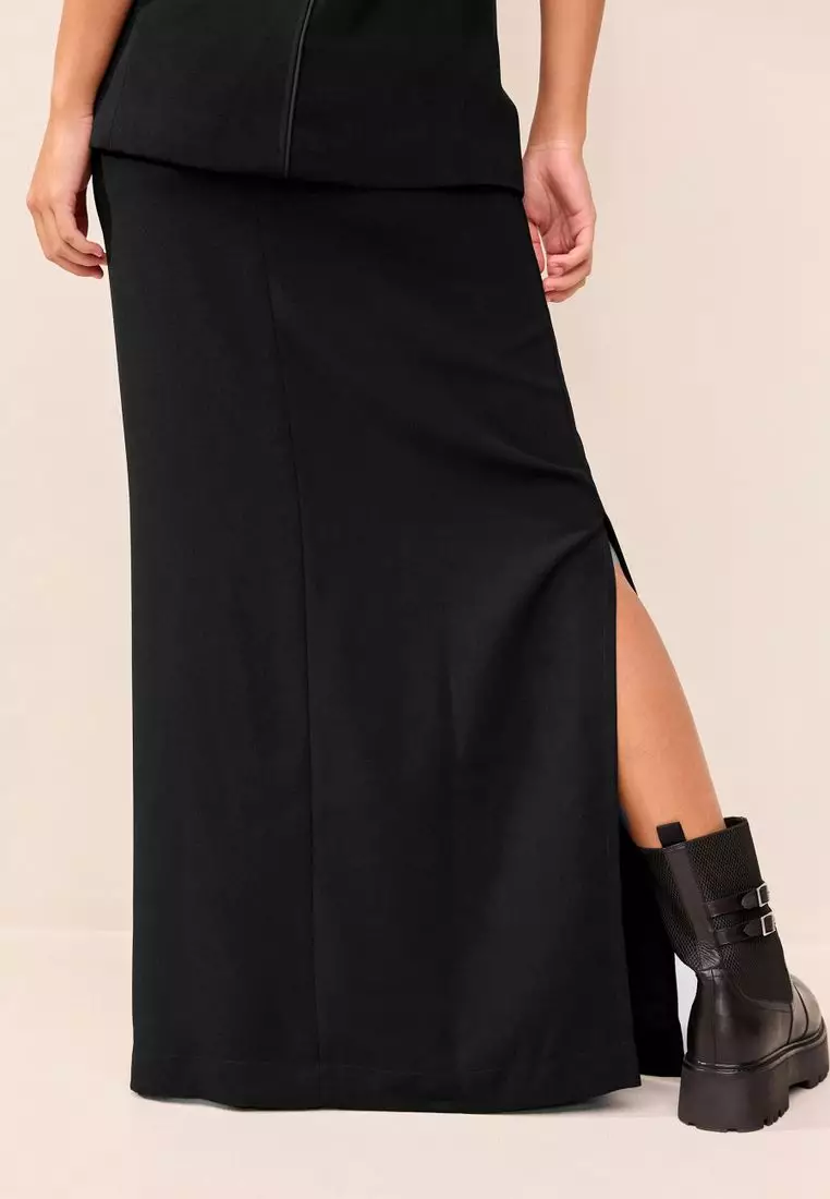 NEXT Tailored Crepe Column Skirt