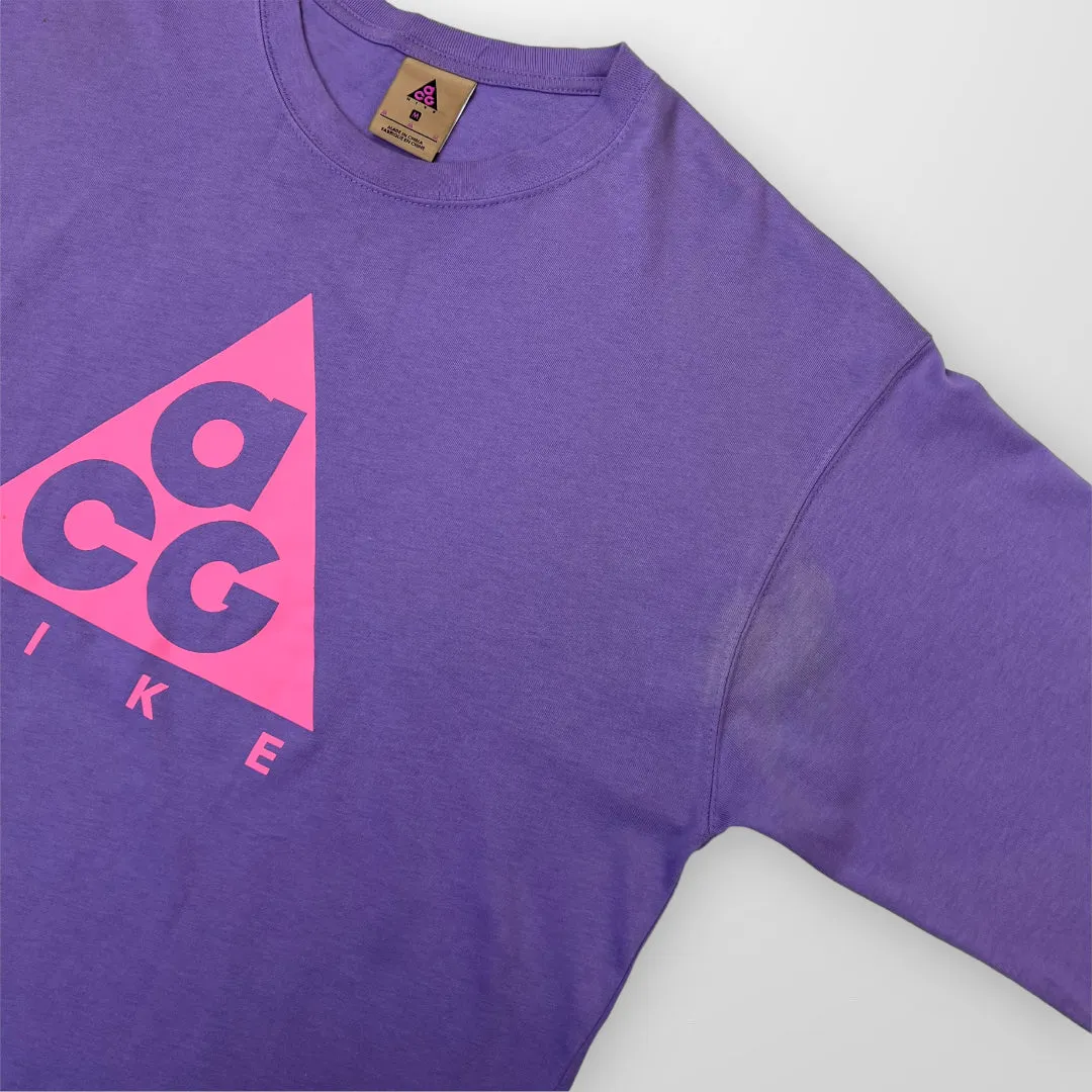 Nike ACG Crewneck LS T-Shirt In Purple