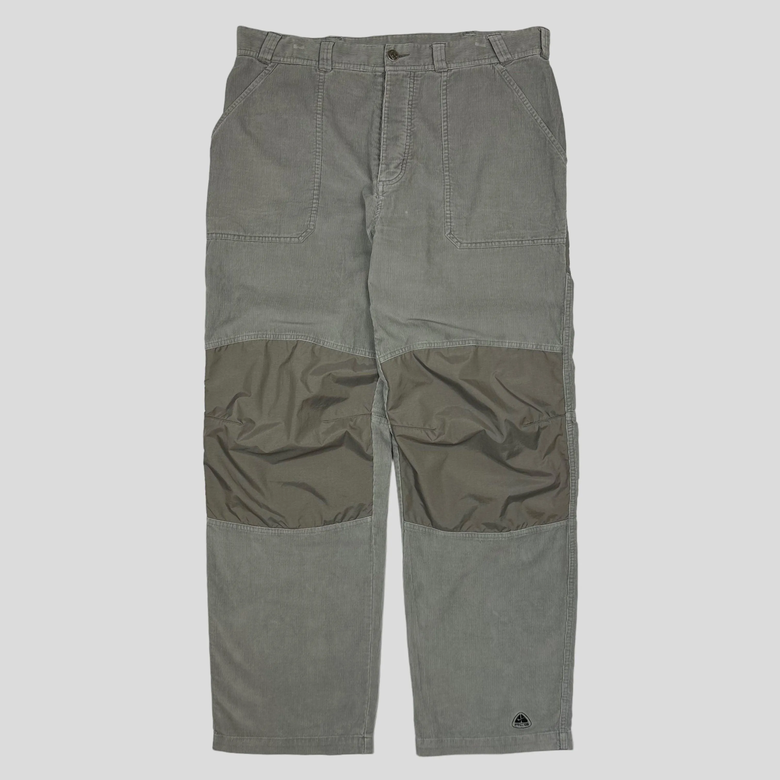 Nike ACG FW02 Cord and Nylon Panelled Cargos - 36