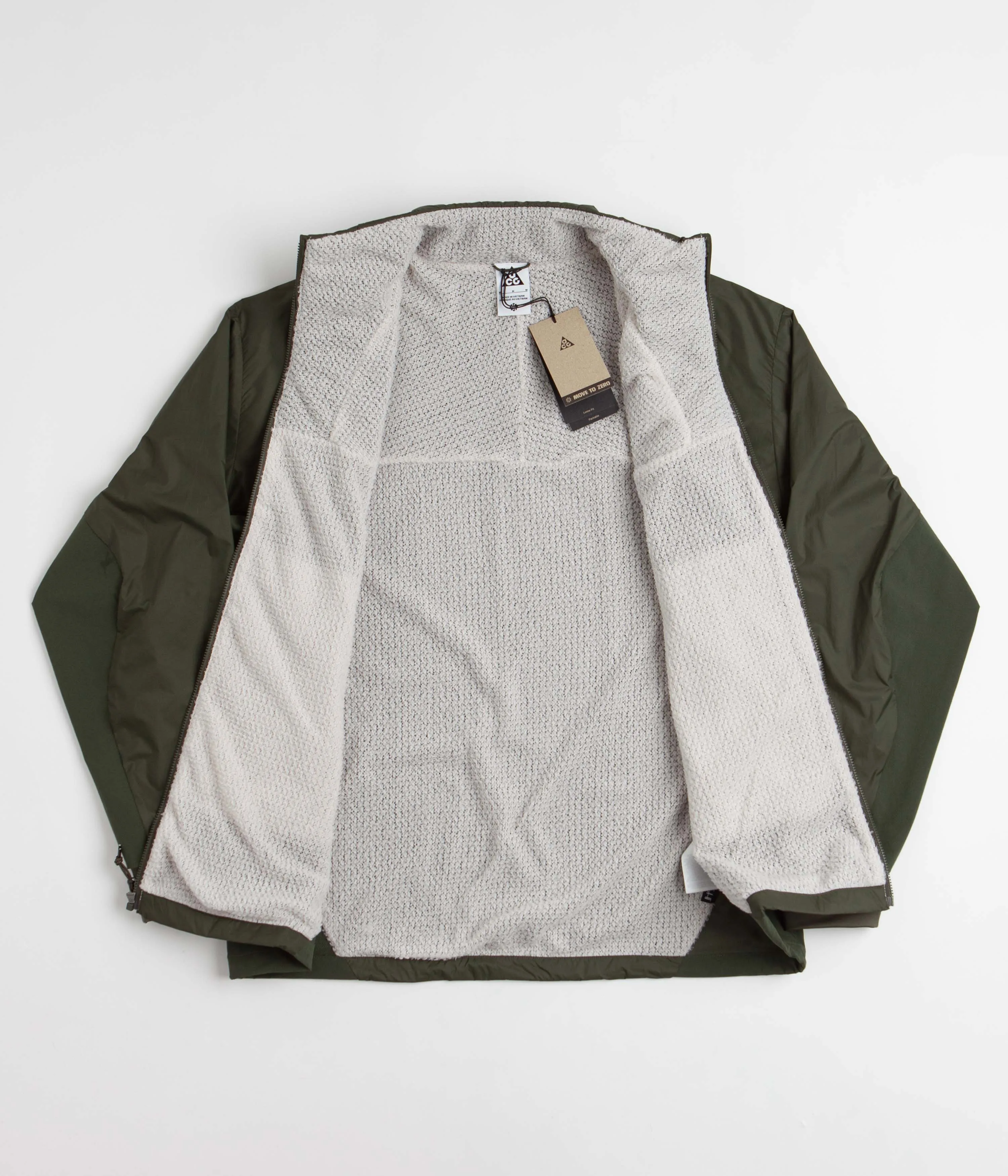 Nike ACG Sierra Light Jacket - Cargo Khaki / Light Orewood Brown / Summit White