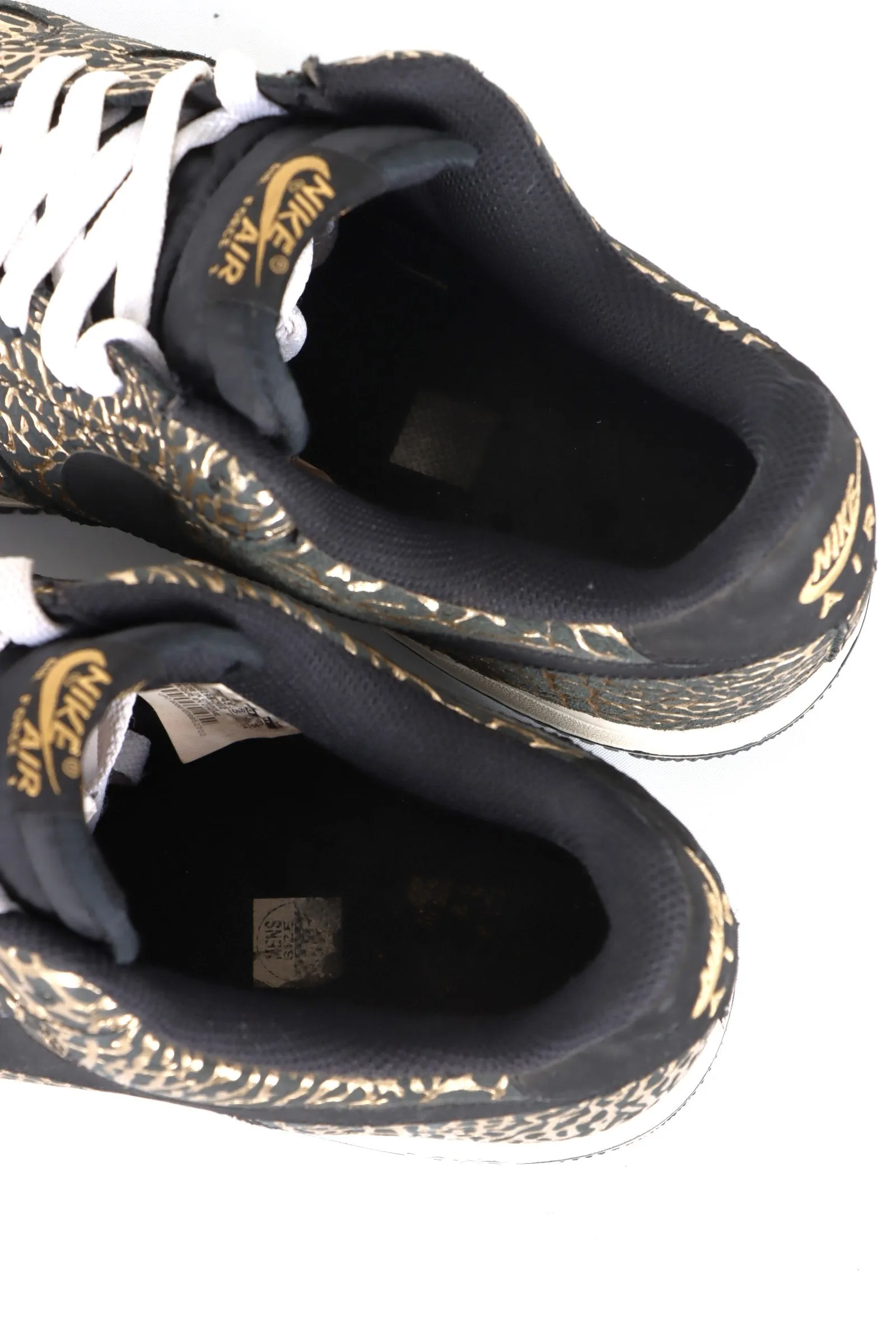 NIKE Air Force 1 'Gold Elephant' Low Sneakers (11.5)