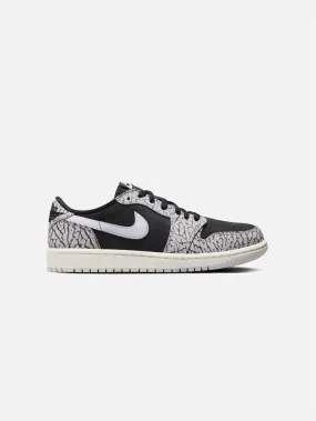 NIKE Air Jordan 1 Retro Low OG Black Cement