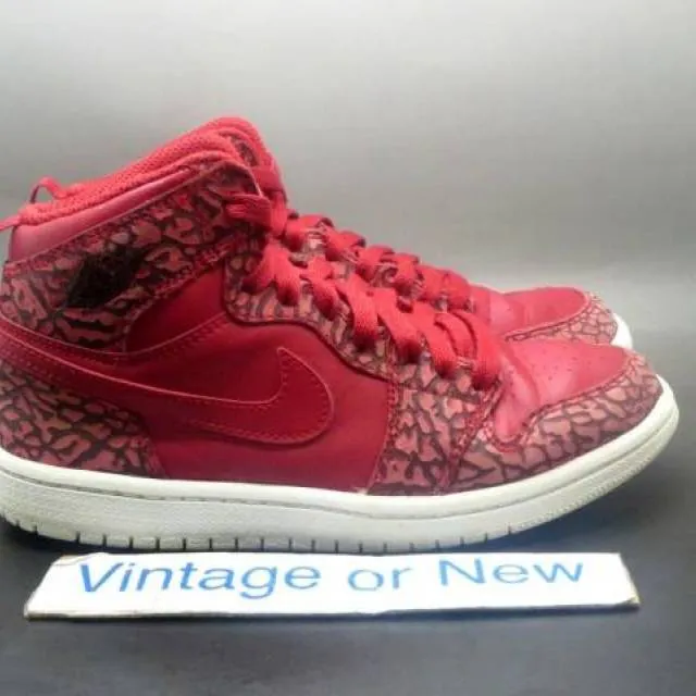 Nike Air Jordan I 1 High Retro Red Elepant Print BP 2016...