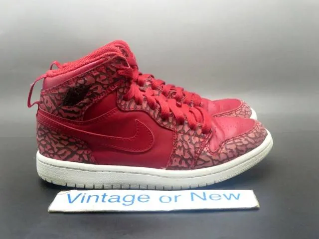 Nike Air Jordan I 1 High Retro Red Elepant Print BP 2016...