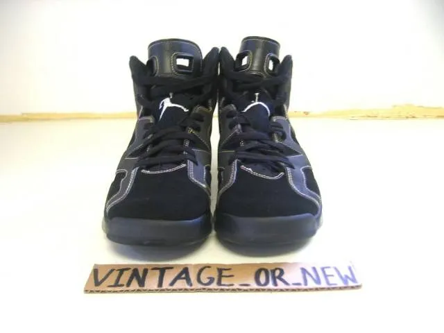 Nike Air Jordan VI 6 Lakers Retro 2010 sz 6.5Y