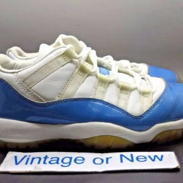 Nike Air Jordan XI 11 Low Columbia Retro BG 2001 sz 6Y