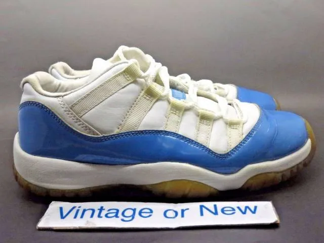 Nike Air Jordan XI 11 Low Columbia Retro BG 2001 sz 6Y