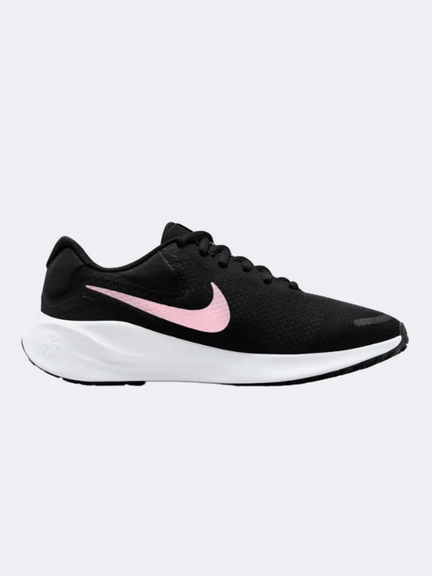 Nike Revolution 7 Women Running Shoes Black/White/Pink