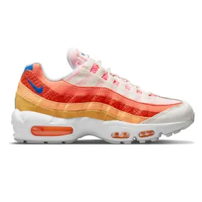 Nike WMNS Air Max 95 Camp Fire Orange Racer Blue Sail