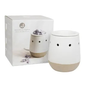 Northern Lights Candles Electric Wax Melt Warmer - White Matte