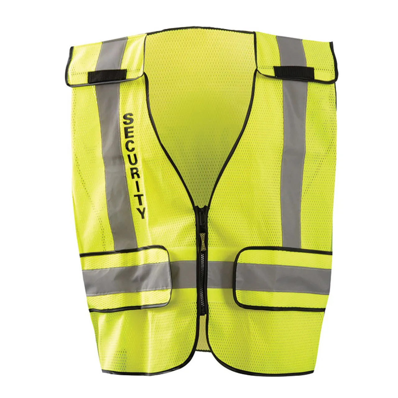 Occunomix Class 2 Hi Vis Yellow Security Public Safety DOR Mesh Vest LUX-PSSE-DOR