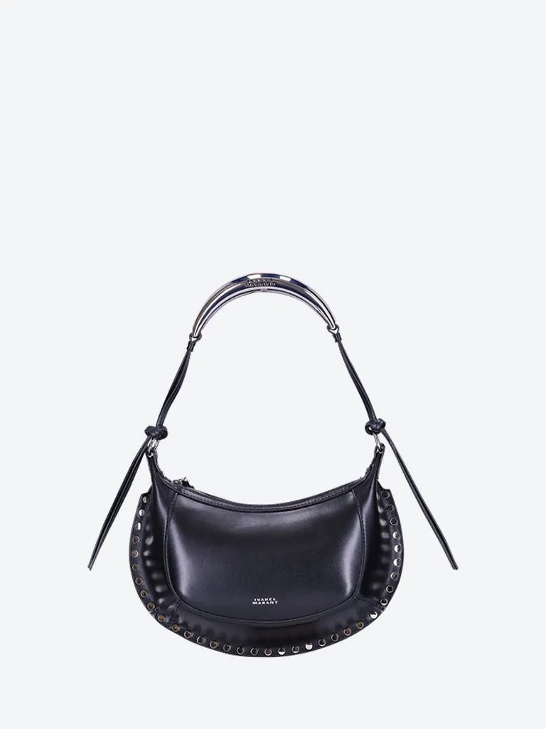 Oskan moon leather shoulder bag