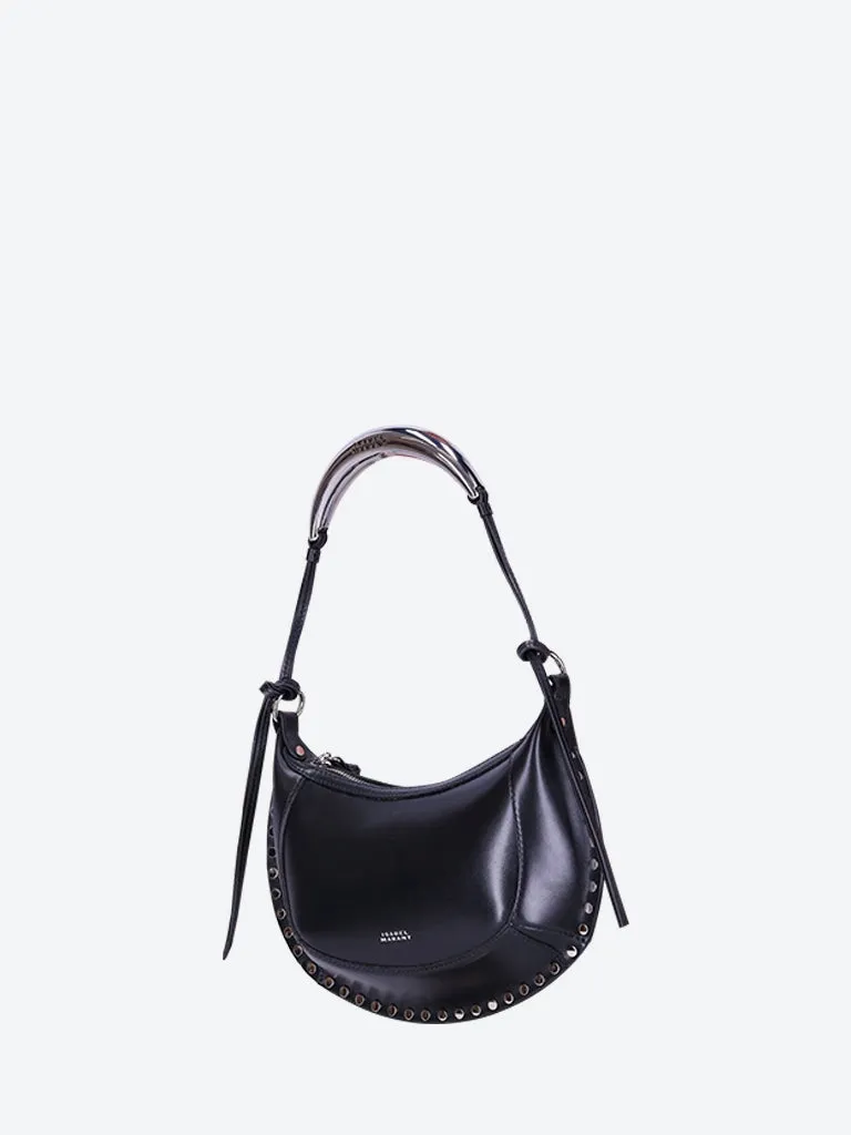 Oskan moon leather shoulder bag