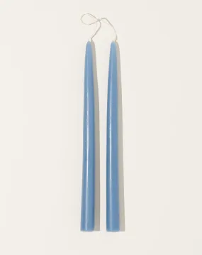 Pair of 12 Taper Candles in Heron