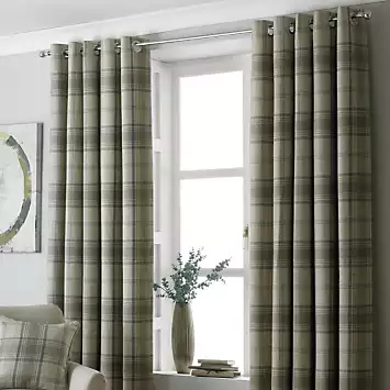 Paoletti Aviemore Eyelet Curtains | Kaleidoscope