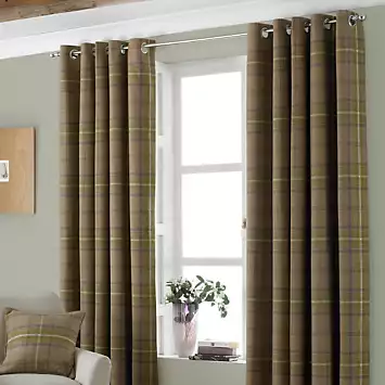 Paoletti Aviemore Eyelet Curtains | Kaleidoscope