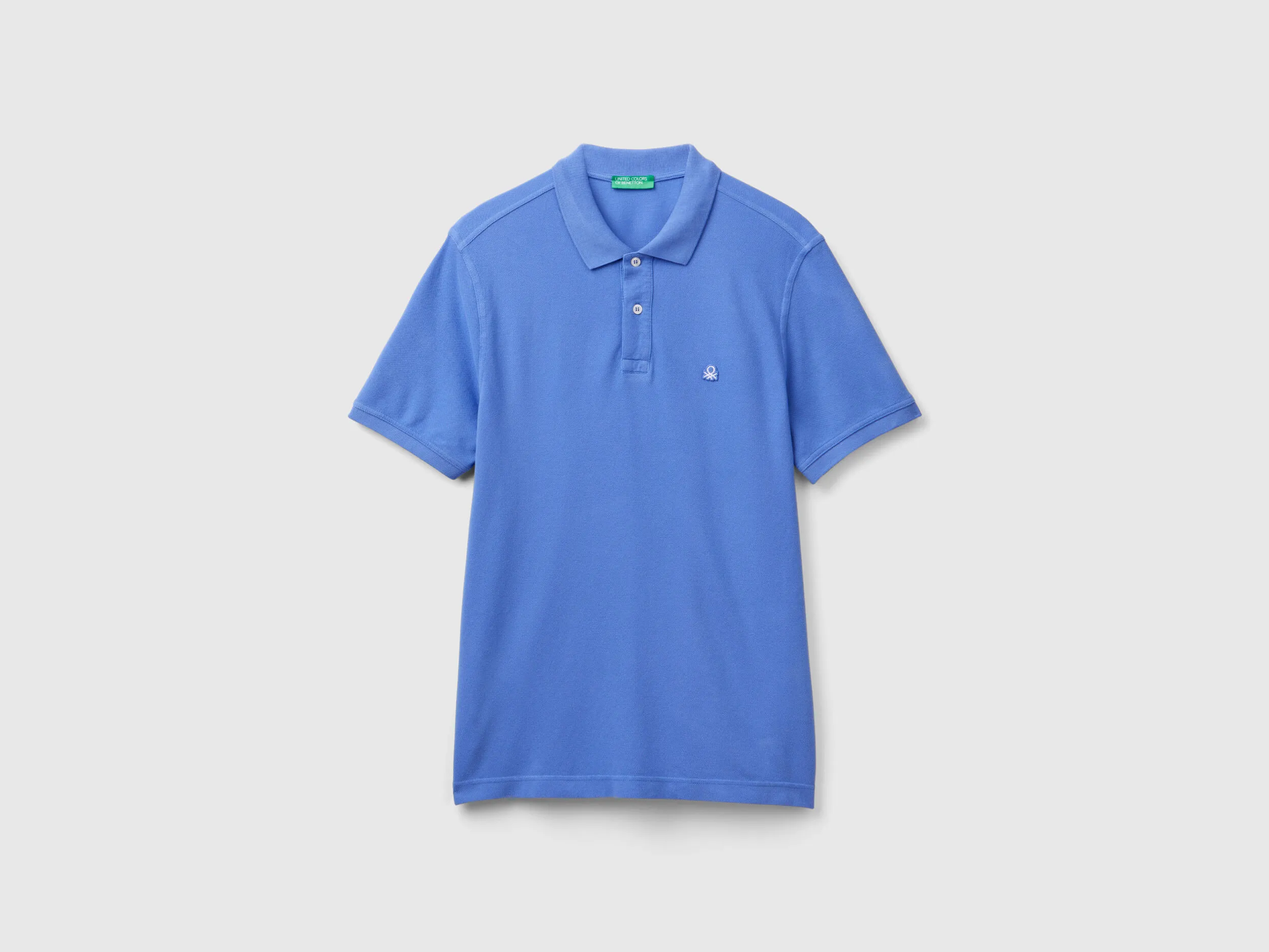 Periwinkle regular fit polo - Periwinkle | Benetton