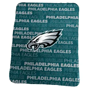 Philadelphia Eagles 50 x 60 Classic Fleece Throw Blanket