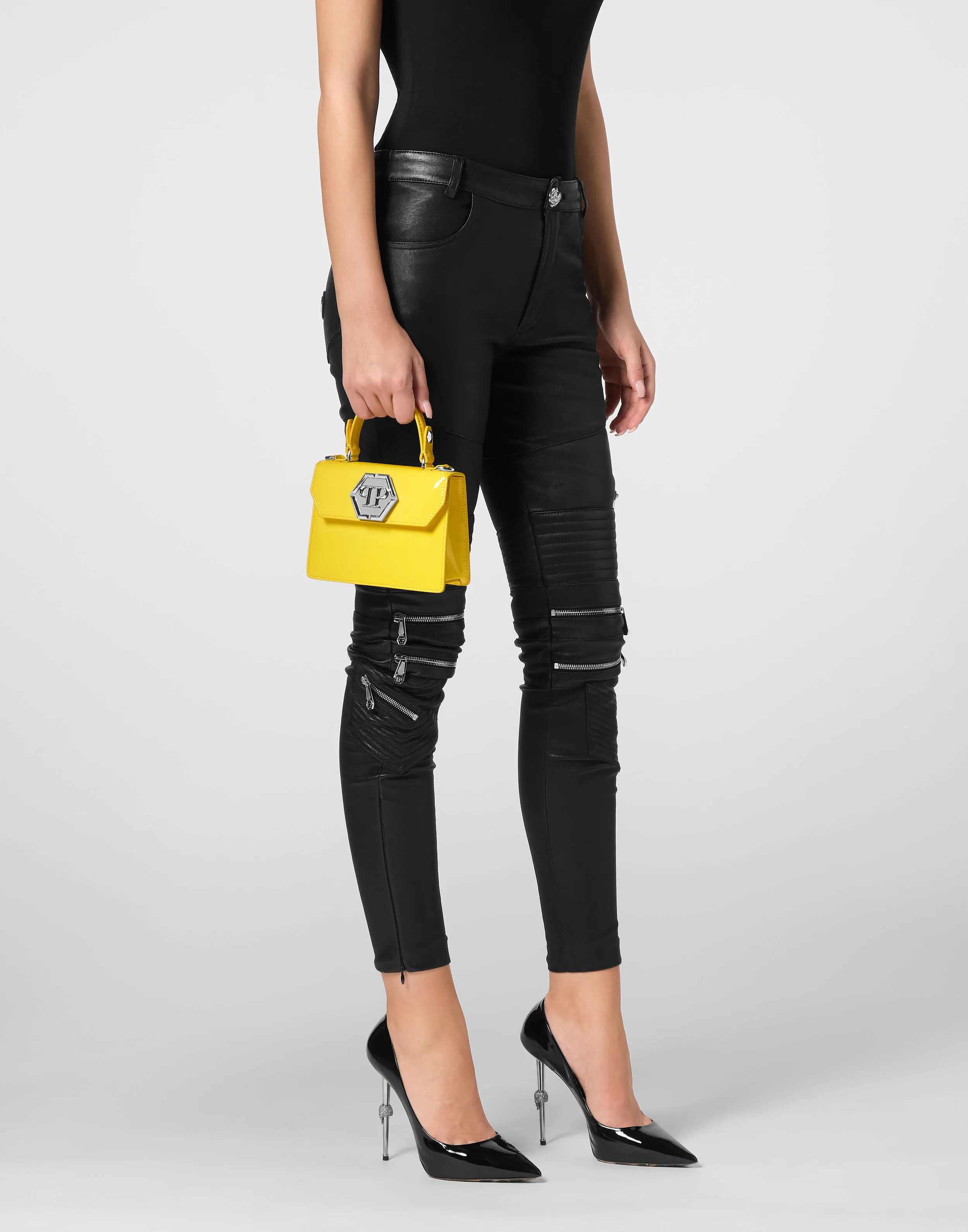 PHILIPP PLEIN Small Handle Bag Superheroine