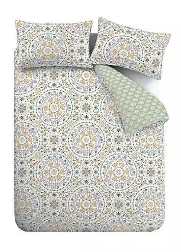 Pineapple Elephant Safiya Mandala Duvet Cover Set | Kaleidoscope