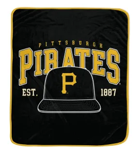 Pittsburgh Pirates 50 x 60 Vintage Arch Block Blanket