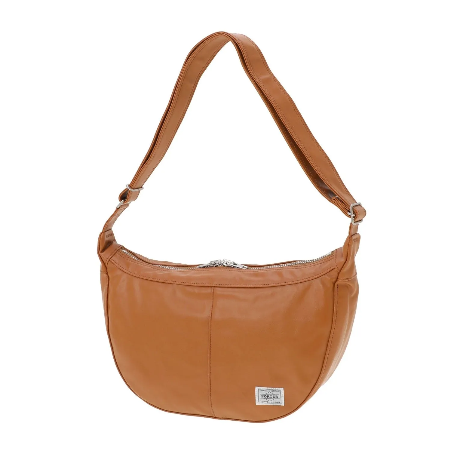 Porter Free Style Shoulder Bag Camel