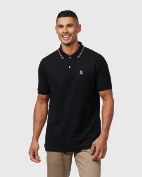 Psycho Bunny Men's Colton Polo - Black