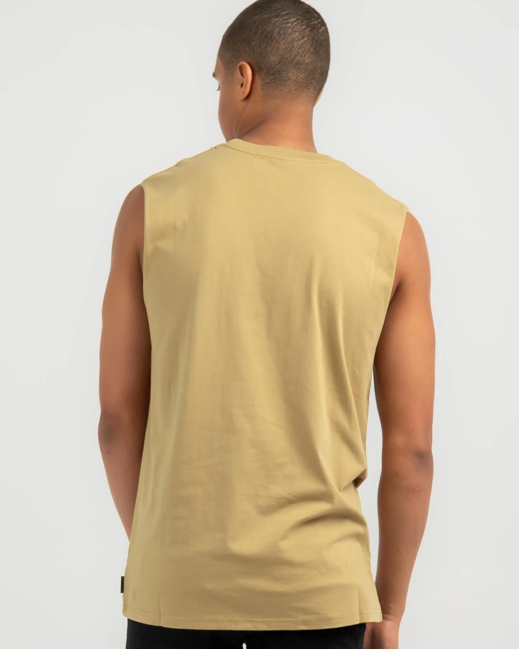 Rusty Short Cut Muscle Tank