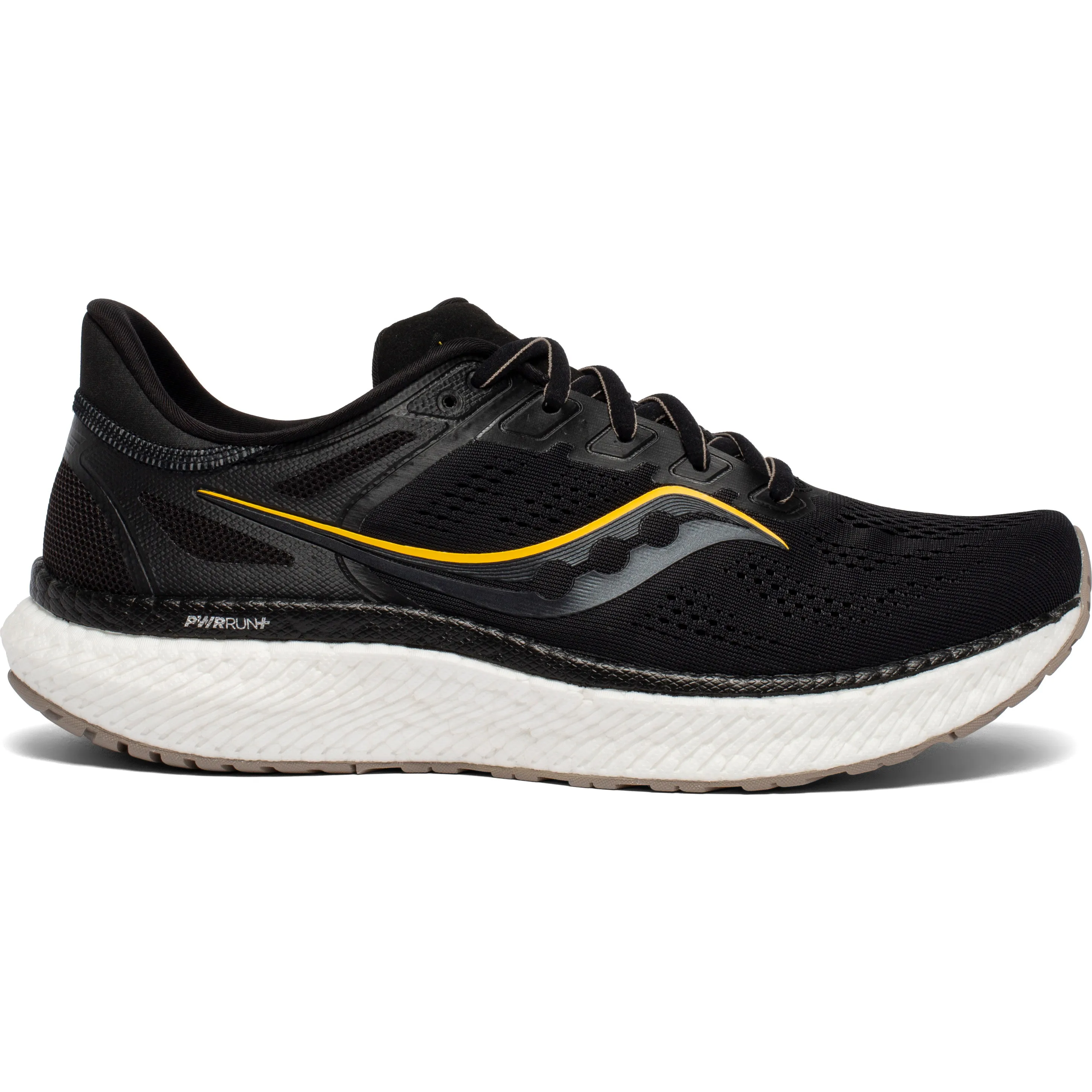 Saucony Men's Hurricane 23 Black/Vizigold | Buy Saucony Men's Hurricane 23 Black/Vizigold here | Outnorth