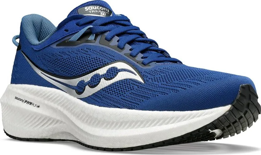 Saucony Men's Triumph 21 Indigo/Black | Buy Saucony Men's Triumph 21 Indigo/Black here | Outnorth