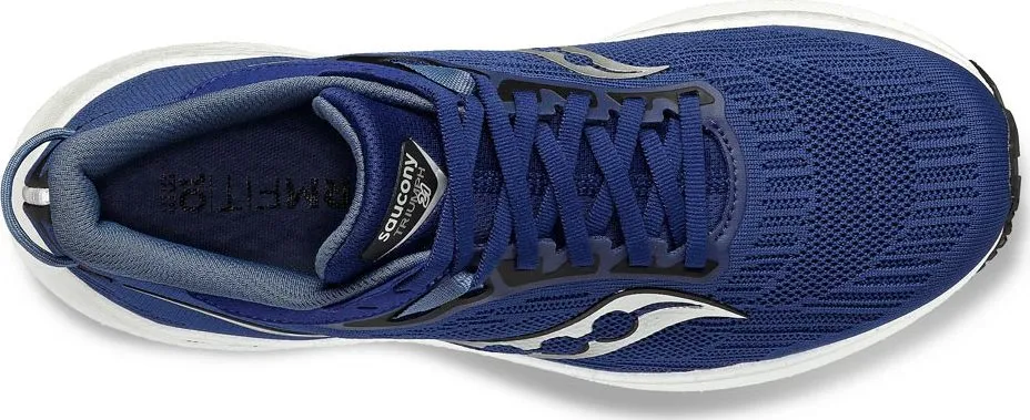 Saucony Men's Triumph 21 Indigo/Black | Buy Saucony Men's Triumph 21 Indigo/Black here | Outnorth