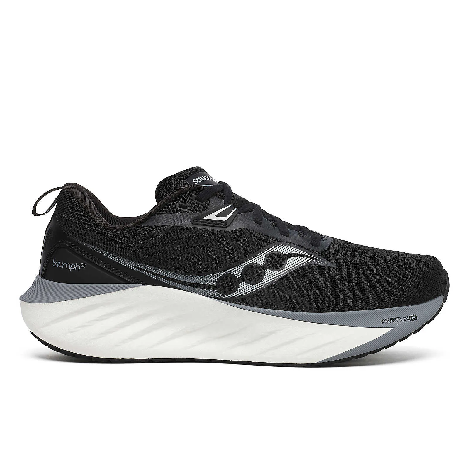 Saucony Triumph 22 Wide Black/White | Buy Saucony Triumph 22 Wide Black/White here | Outnorth