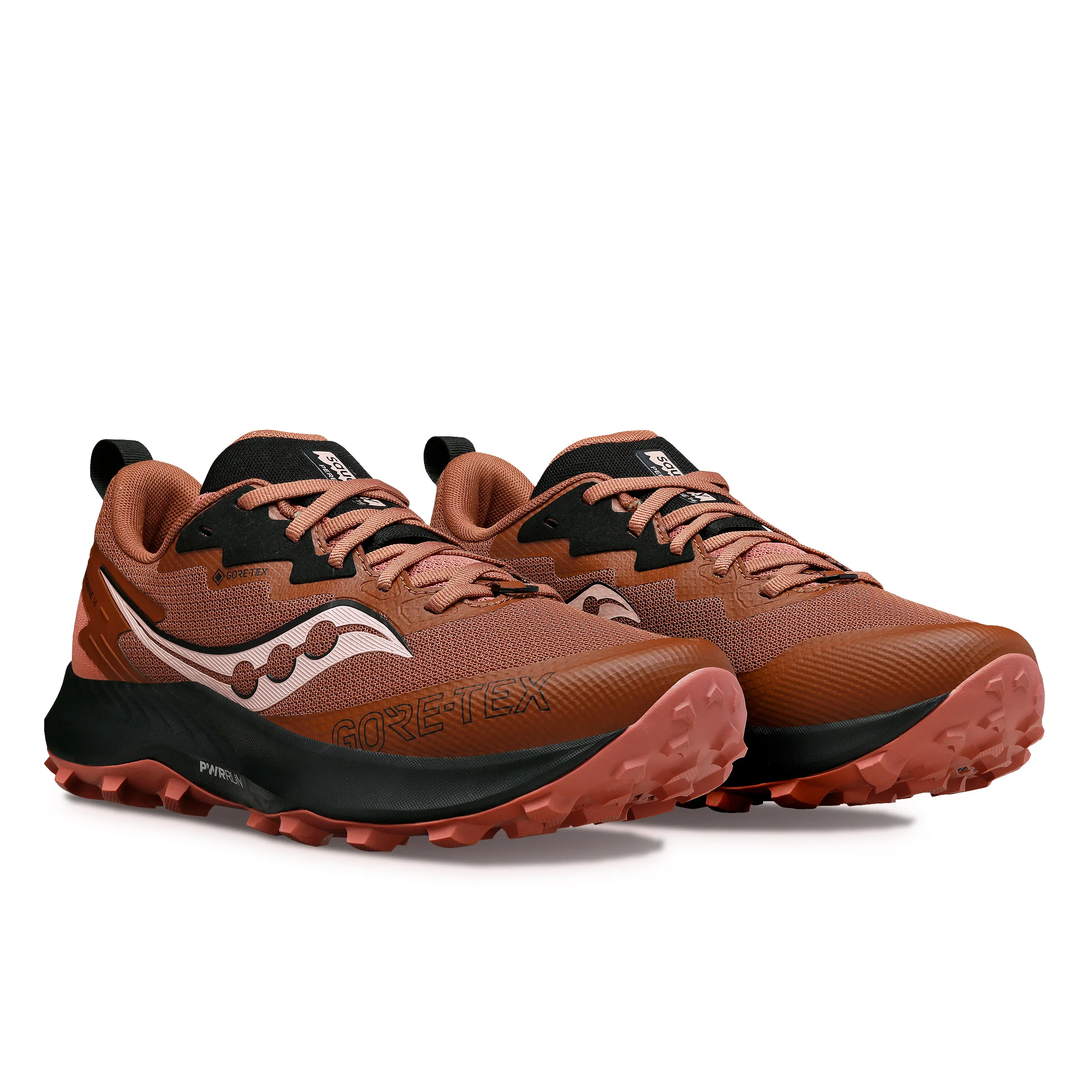 Saucony Women's Peregrine 14 GORE-TEX Clove/Black | Buy Saucony Women's Peregrine 14 GORE-TEX Clove/Black here | Outno