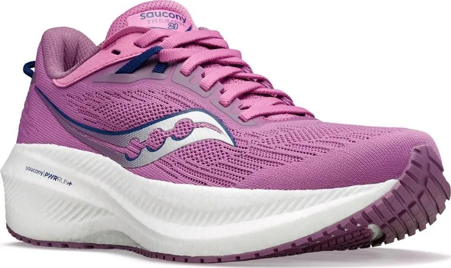 Saucony Women's Triumph 21 Grape/Indigo | Buy Saucony Women's Triumph 21 Grape/Indigo here | Outnorth