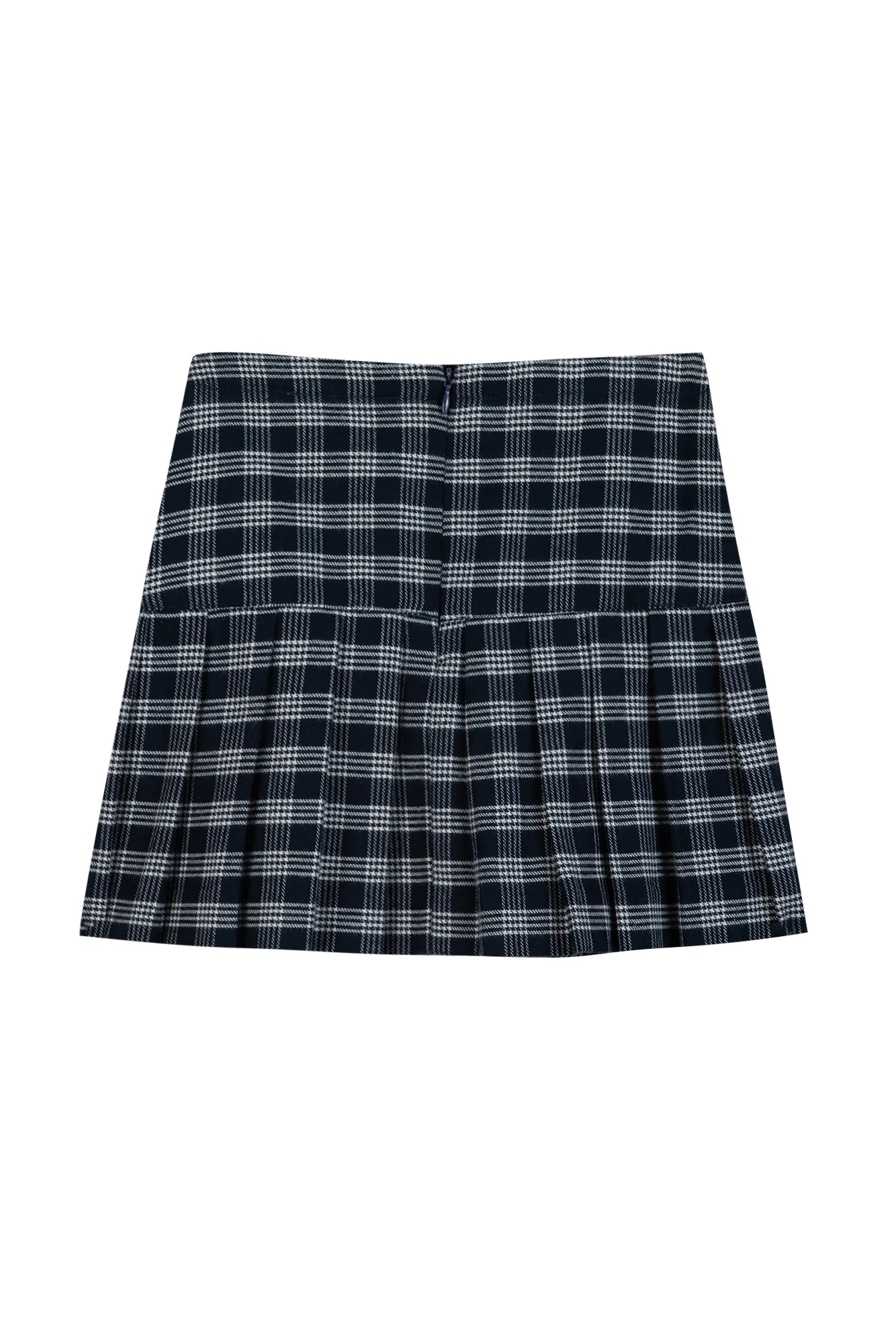 Skirt      Navy has Check     