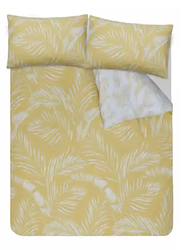 Sleepdown Sketched Palm Duvet Cover Set | Kaleidoscope