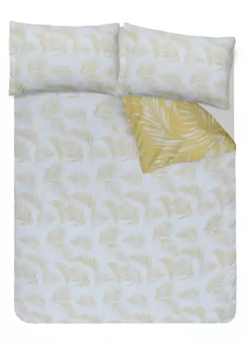 Sleepdown Sketched Palm Duvet Cover Set | Kaleidoscope