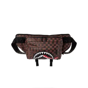 Sprayground Marsupio Split Checkered Doubleside Crossbody Brown 910B3333NSZ