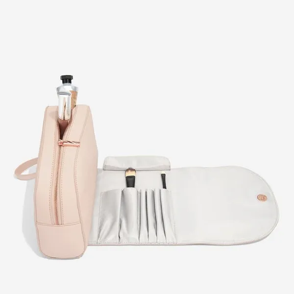 Stackers Wraparound Make-Up Bag - Blush