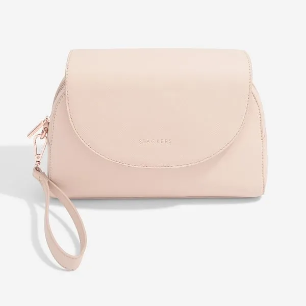 Stackers Wraparound Make-Up Bag - Blush