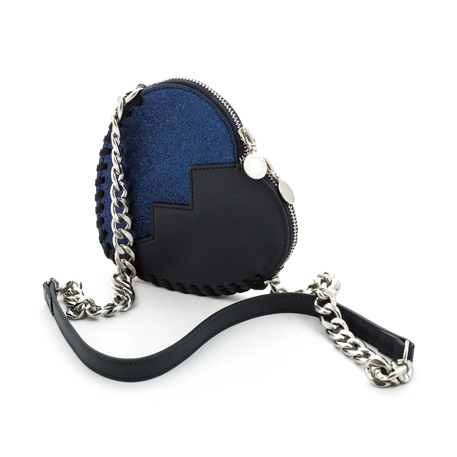 Stella Mccartney Girl Blue Heart Bag